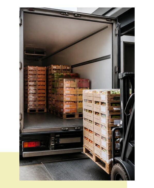 Перевозка сельхозпродукции на паллетах с доставкой в Киселёвск